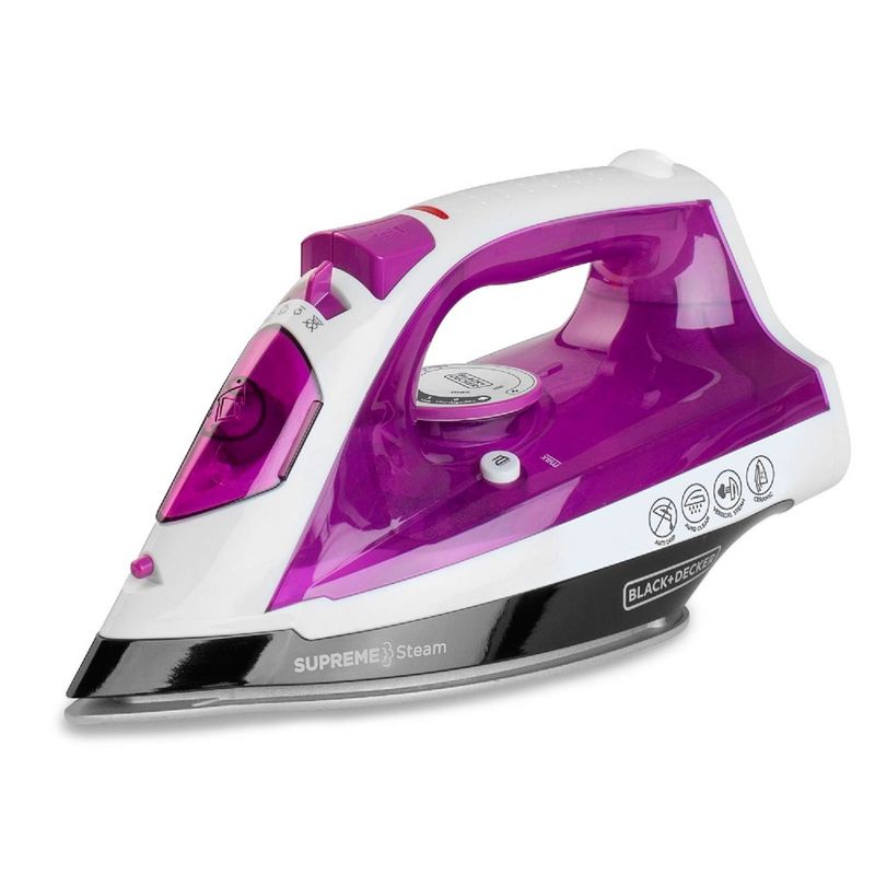 Plancha-Supreme-Steam-BLACK---DECKER-IR23960-Morado