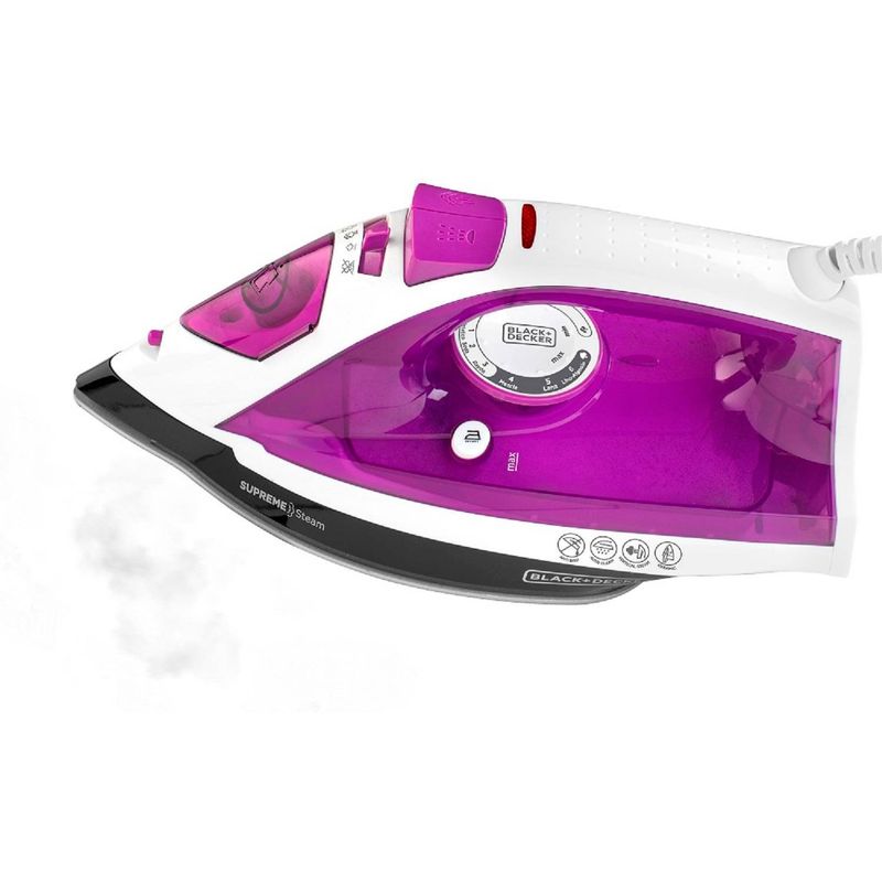 Plancha-Supreme-Steam-BLACK---DECKER-IR23960-Morado