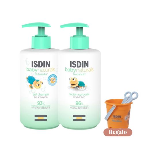 Duo Isdin Baby Naturals Body Lotion + Shampoo 400ml