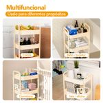 Carrito-Organizador-4-Niveles-con-Ruedas-Multiusos-para-Baño-Cocina-Crema-JY8