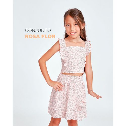 Conjunto para Niña Shelby's Kids Rosa Flor