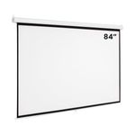 Ecran-Pantalla-para-Proyector-84-Pulgadas-Manual-Retractil-Blanco-Mate