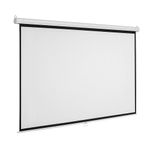 Ecran-Pantalla-para-Proyector-84-Pulgadas-Manual-Retractil-Blanco-Mate