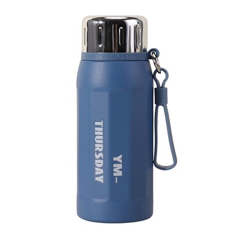 Termo Tomatodo De 500ml Acero Inoxidable Color Azul