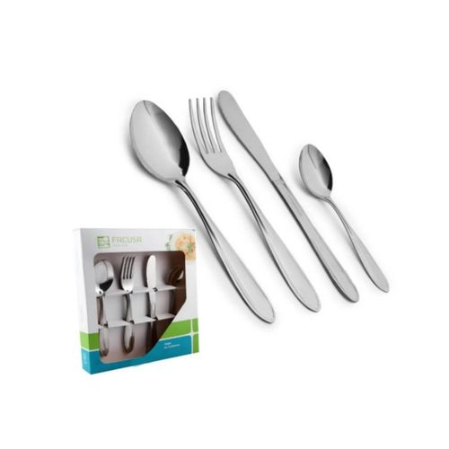 Set de Cubiertos FACUSA Acero Inoxidable16 Pz Cuchara Tenedor Cuchillo