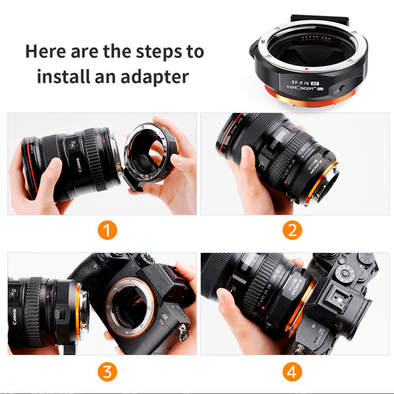 ADAPTADOR-K-F-CONCEPT-AUTO-FOCUS-EOS---NEX---PRO