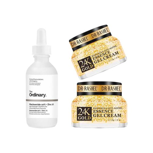 Niacinamide 10% Zinc 1% The Ordinary 30ml + 2 Gel 24k Antiedad 50Gr