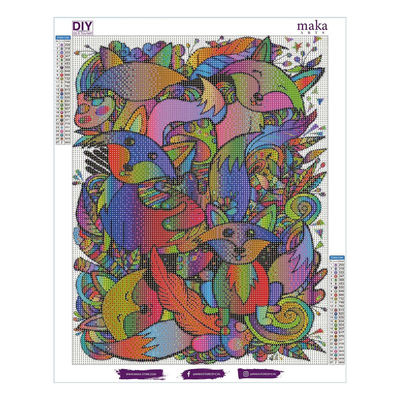 Foxy-cartoon---Maka---Diamond-paintings