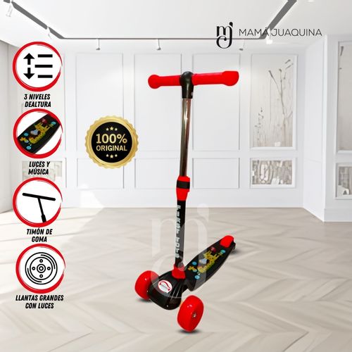 Scooter para Niños «JIRAFI» Black