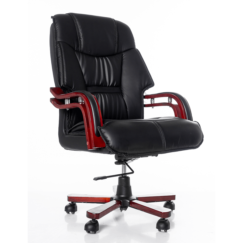 Sillon-Gerencial-Marshall-Reposabrazos-Curvo-Acolchado---Color-Negro