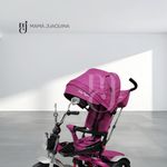 TRICICLO-GIRATORIO-CON-REFLECTOR-«CHOPPER»-VIOLETA