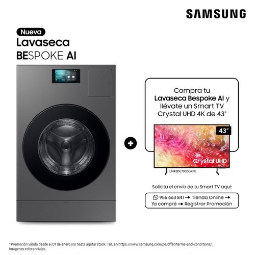 Lavaseca Samsung BeSpoke AI 26KG / 15KG