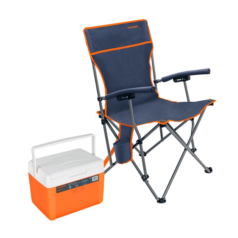 Combo-Truper-Playero-Cooler-94L---Silla-Plegable