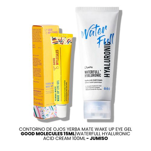 Contorno De Ojos Yerba Mate Wake Up Eye Gel Good Molecules 15ml|WATERFULL HYALURONIC ACID CREAM 100M