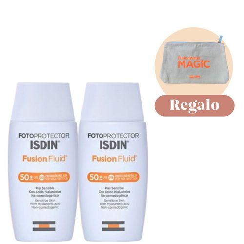 Duo ISDIN Fotoprotección Fusión Fluid SPF 50 x2