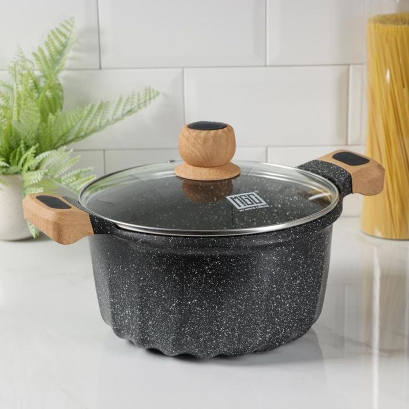 Juego-De-Olla-Roca-Volcanica-Antiadherente-9pcs-Color-Negro---MGC