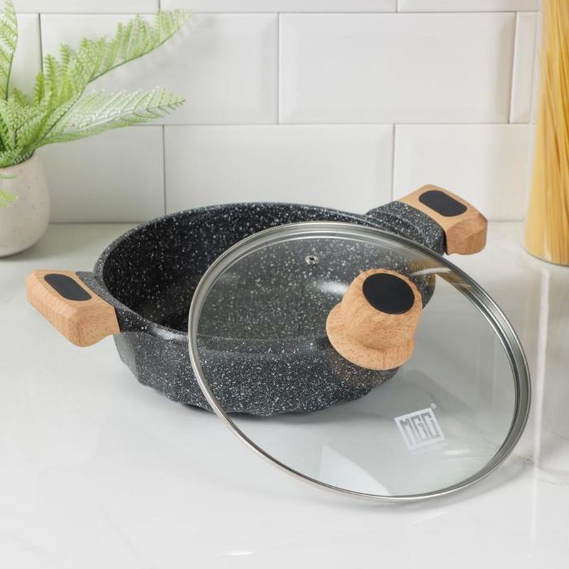 Juego-De-Olla-Roca-Volcanica-Antiadherente-9pcs-Color-Negro---MGC