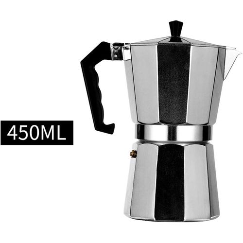 Cafetera Moka de 9 tasas ( 450 ml), para Expreso Fuerte Con Gran Sabor