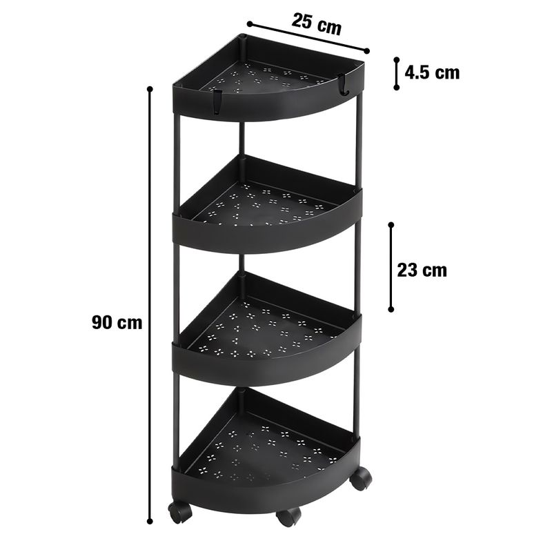 Carrito-Organizador-Estante-Esquinero-con-Ruedas-para-Cocina-YG5-Negro