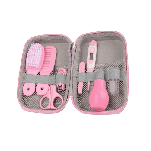 Set de Cuidado Personal para Bebés de 8 Pzas Color Rosa