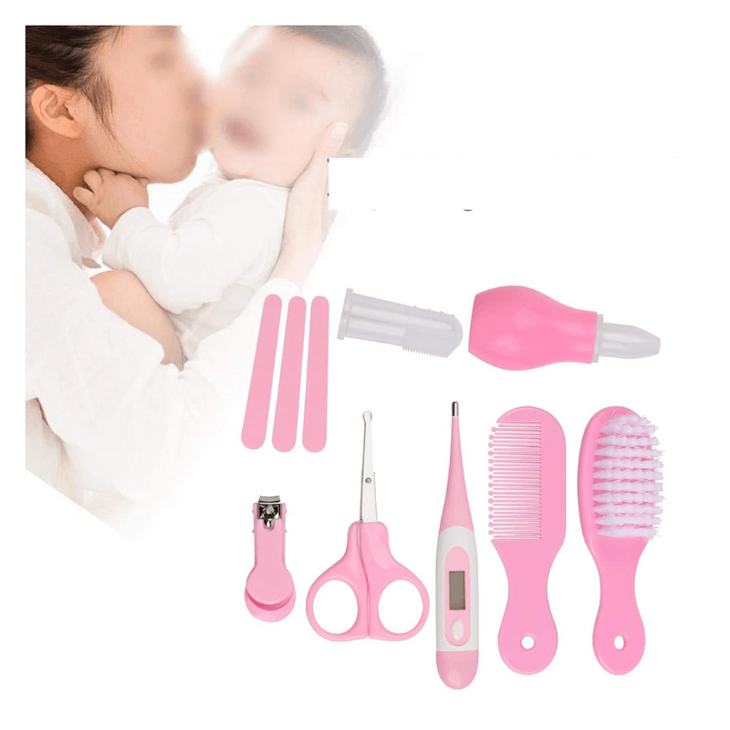 Set-de-Cuidado-Personal-para-Bebes-de-8-Pzas-Color-Rosa