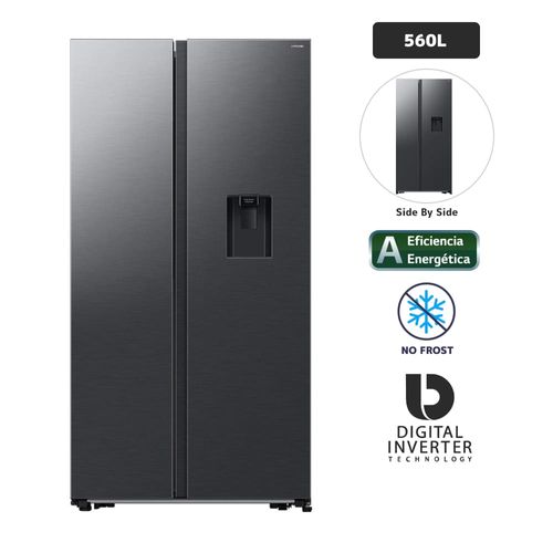 Refrigeradora SAMSUNG 560L No Frost RS57DG4100B4 Negro