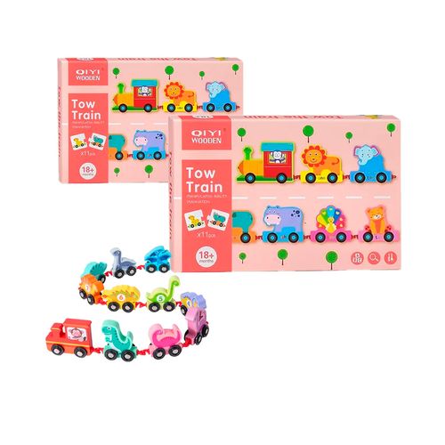 2 UNID TREN ANIMALES X11 PCS