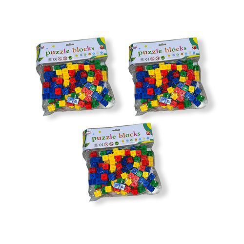 3 UNID POLICUBO X100 PCS EN BOLSA