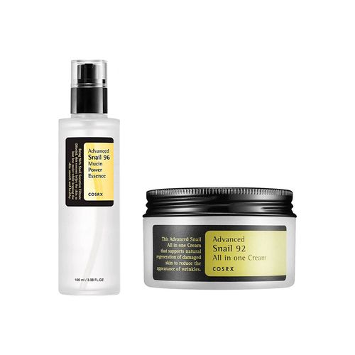 Snail 96 Mucin Power Essence + Advanced Snail 92 All In one Cream
