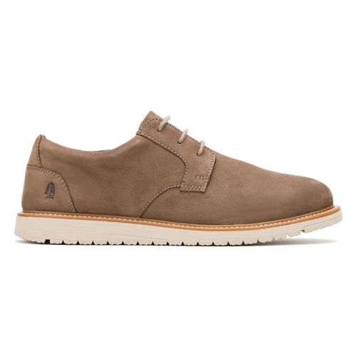 Zapato Para Hombre Cuero Jenson Oxford Beige Hush Puppies