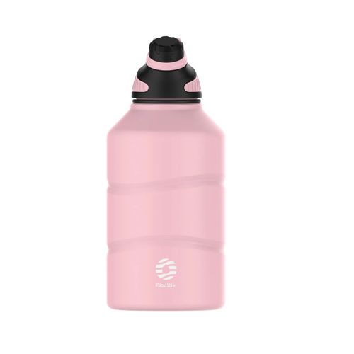 FJBottle - Botella de agua  de acero inoxidable KJ-LK-2200-PINK con tapa magnética 2200ml - Rosa