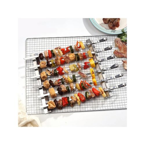 Jgo De Brochetas Para Parrilla X 08 Pzas - 10294002