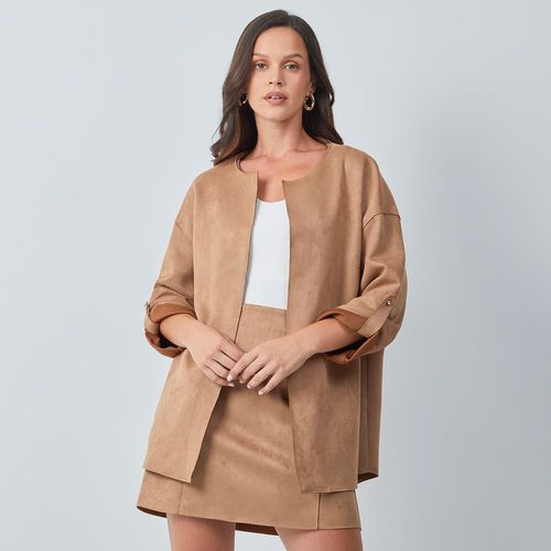 Blazer Mujer Suede Malabar
