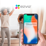 Kit-de-3-Camaras-de-Seguridad-WiFi-para-interior-H1C-Full-HD---Micro-SD-64gb---Ezviz