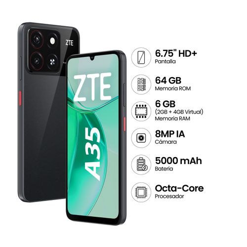 ZTE BLADE A35 2GB+64GB - NEGRO