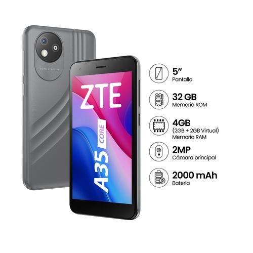 ZTE BLADE A35 CORE 2+32GB - GRIS