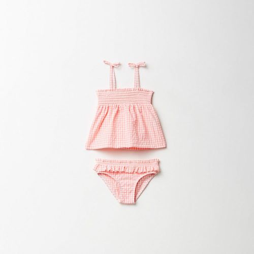 Bikini Sfera Bebé Niña Polo Rosa