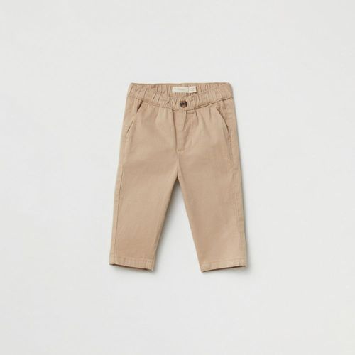 Pantalón Sfera Bebé Niño Chino Confort Beige Camel