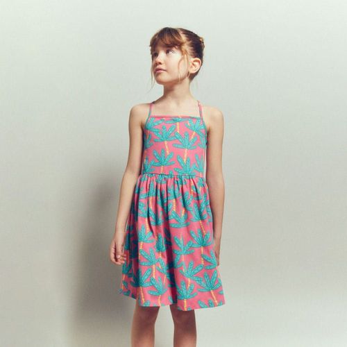 Vestido Sfera Niña Single Fucsia