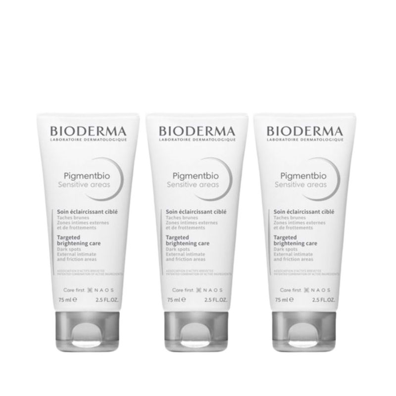 Trio-Bioderma-Pigmentbio-Sensitive-Areas-Aclarante-