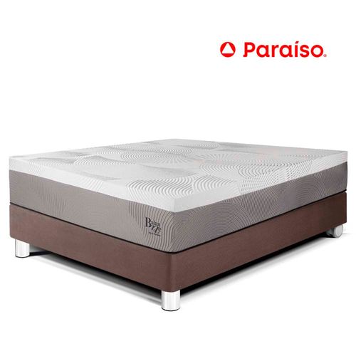 Cama Balanzze 2 Plazas Choco Bipanel