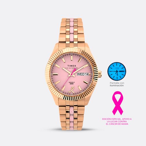 Reloj Timex de Mujer TW2V52600 Oro rosa Edición Especial