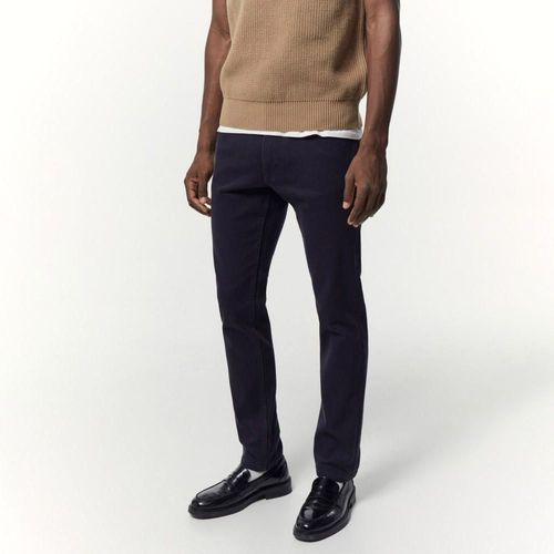 Jean Sfera Hombre Color Slim Navy