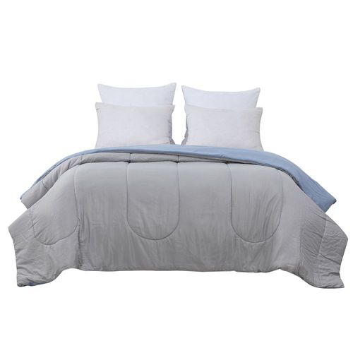 Edredón OI25 Punta Precio Acero Gris