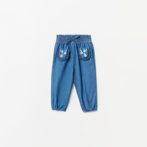Pantalón Sfera Bebé Niña Light Model Denim Azul