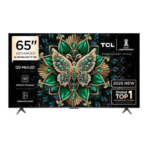 Televisor 65C6K 65" 4K QD Mini LED Google TV