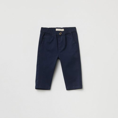 Pantalón Sfera Bebé Niño Chino Confort Marino
