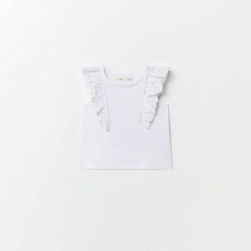 Polo Sfera Bebé Niña Falsa Cod Lisa Blanco