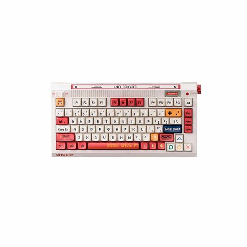 Teclado Gamer Thunderobot Once Level Up Switch Gateron Yellow wireless Led-RGB