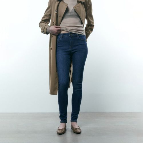 Jeans Super Skinny Sfera Mujer Azul Oscuro